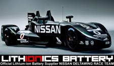 Lithionics Battery is the Official Lithium-ion Battery for the NISSAN DELTAWING RACE TEAM