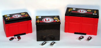 Powerful, light weight, high performance lithium-ion battery for Domestic and Import Cars and Light Trucks